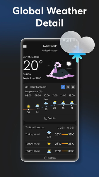 Weather App - Weather Forecast - Image screenshot of android app