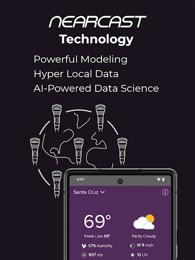 Tempest Weather - عکس برنامه موبایلی اندروید