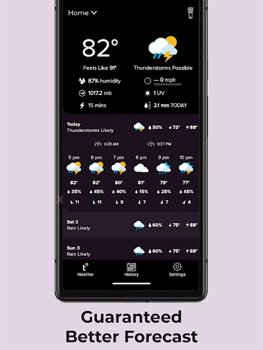 Tempest Weather - عکس برنامه موبایلی اندروید