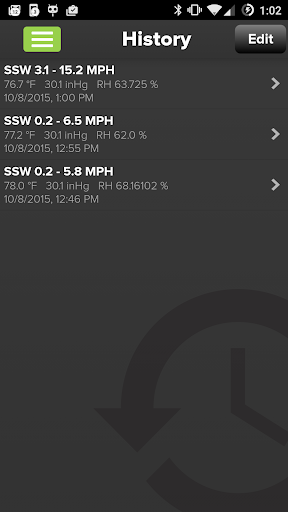 Wind & Weather Meter - عکس برنامه موبایلی اندروید