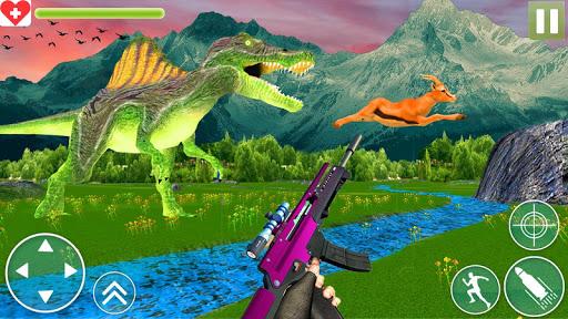 Dinosaur Hunter:Sniper Shooter - Gameplay image of android game
