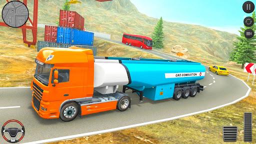 Big Truck Driving Simulator 3d - Gameplay image of android game