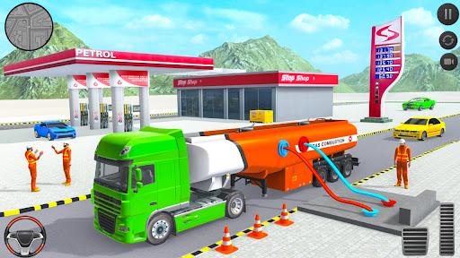 Big Truck Driving Simulator 3d - Gameplay image of android game