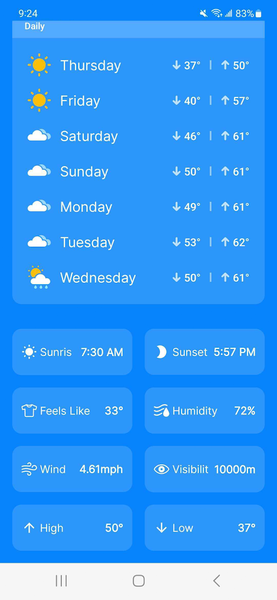 Weather Mode: Live Weather - Image screenshot of android app