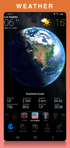 ONE METEO - Image screenshot of android app