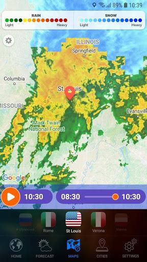 WEATHER NOW - عکس برنامه موبایلی اندروید