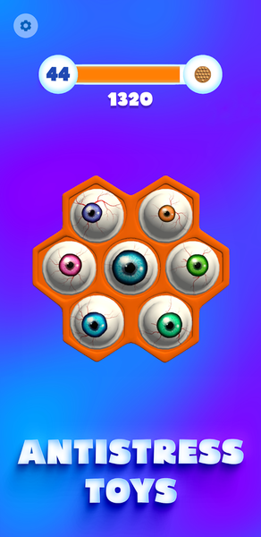 Pop It! Fidget Toys 3D Poppet - Gameplay image of android game