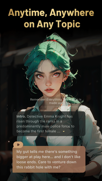 Talkie: Creative AI Community - Image screenshot of android app