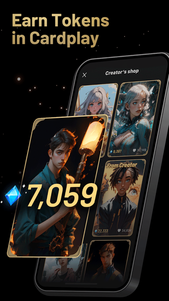 Talkie: Creative AI Community - Image screenshot of android app