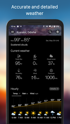 Weather & Widget - Weawow - Image screenshot of android app