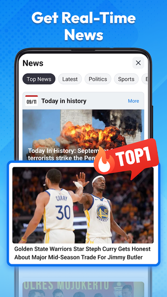 Max Browser - Fast & Easy - عکس برنامه موبایلی اندروید