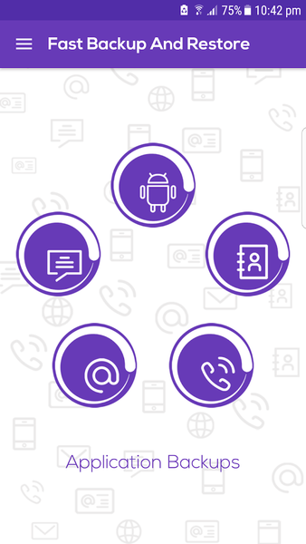 Fast Backup And Restore - عکس برنامه موبایلی اندروید