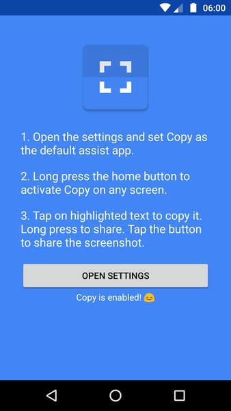 Copy (Text & Screenshots) - Image screenshot of android app