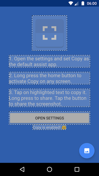 Copy (Text & Screenshots) - عکس برنامه موبایلی اندروید