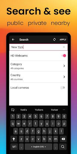 Webcams Online - عکس برنامه موبایلی اندروید