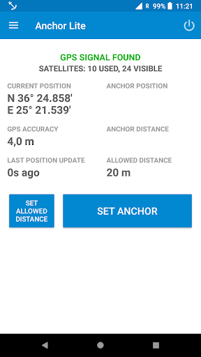 Anchor Watch / Alarm - عکس برنامه موبایلی اندروید