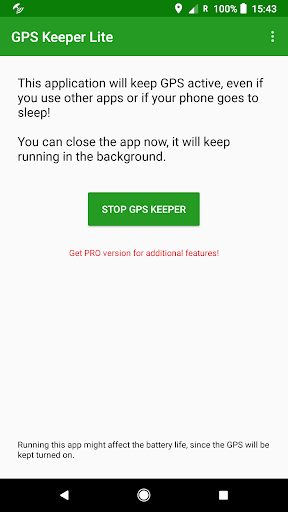 GPS Keeper - عکس برنامه موبایلی اندروید