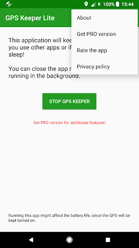 GPS Keeper - عکس برنامه موبایلی اندروید