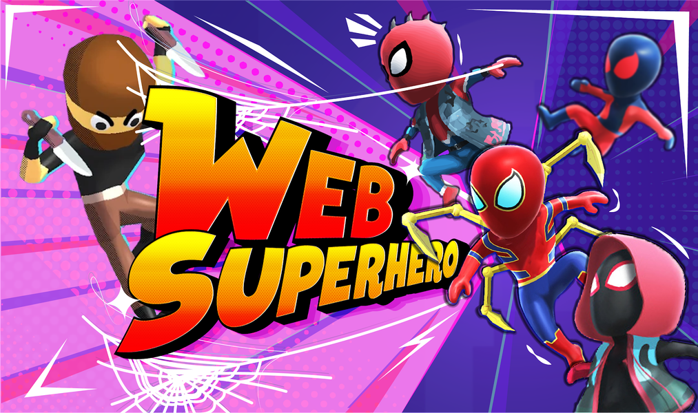 Web Rope Hero Battle - Gameplay image of android game