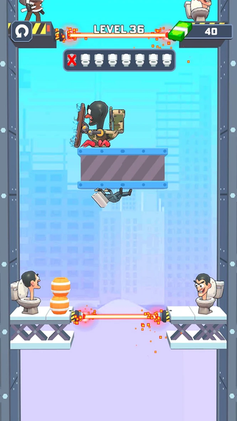 Swing Monster: Decisive Battle - Gameplay image of android game