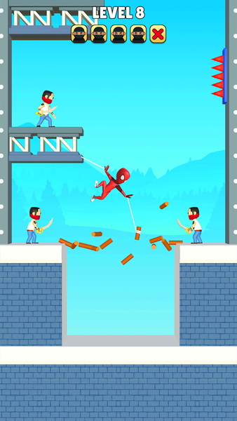 Web Battle 3D: Swing Man - عکس بازی موبایلی اندروید