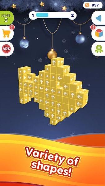 Tap Block Puzzle: Tap Out ۳D - عکس بازی موبایلی اندروید