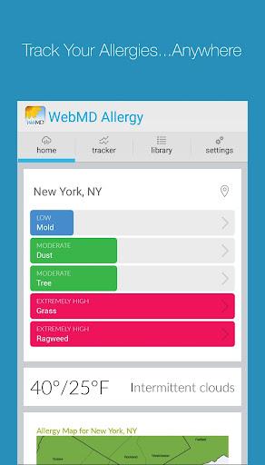 WebMD Allergy - Image screenshot of android app