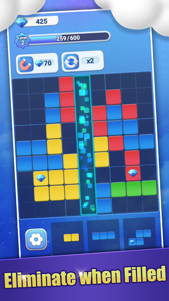Frenzy Block - Gameplay image of android game