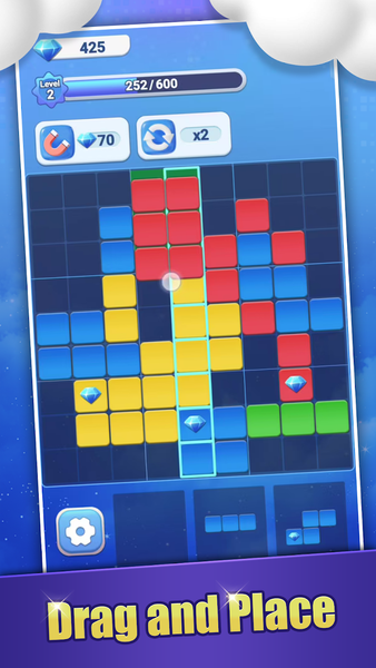 Frenzy Block - Gameplay image of android game