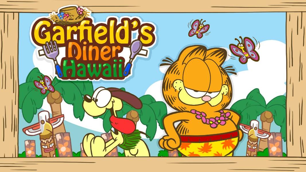 Garfields Diner Hawaii - Gameplay image of android game