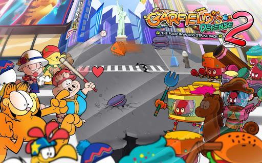 Garfield's Defense 2 - Gameplay image of android game