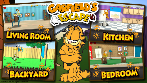 Garfields Escape - عکس بازی موبایلی اندروید