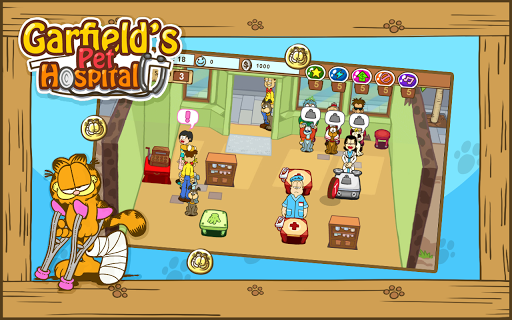 Garfield Pet Hospital - Gameplay image of android game