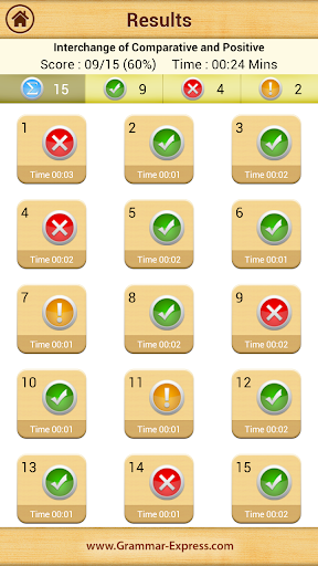 Grammar Express : Degrees Lite - عکس برنامه موبایلی اندروید