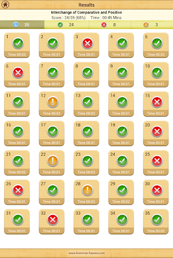 Grammar Express : Degrees Lite - عکس برنامه موبایلی اندروید