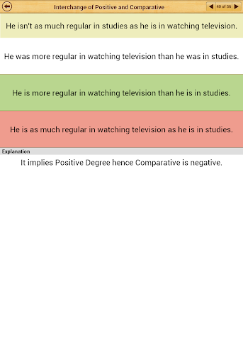 Grammar Express : Degrees Lite - عکس برنامه موبایلی اندروید