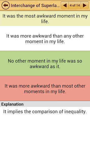 Grammar Express : Degrees Lite - عکس برنامه موبایلی اندروید