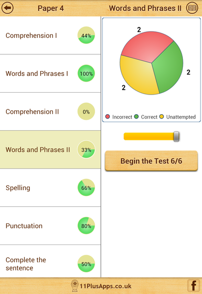 11+ English Practice Papers LE - Image screenshot of android app