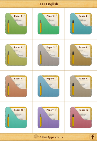 11+ English Practice Papers LE - Image screenshot of android app