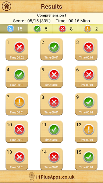 11+ English Practice Papers LE - Image screenshot of android app