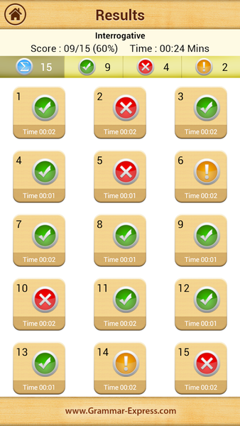Grammar : Reported Speech Lite - عکس برنامه موبایلی اندروید