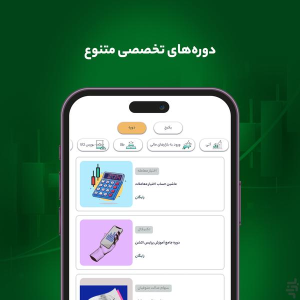 TseClass | سیگنال بورس | فارکس | طلا - عکس برنامه موبایلی اندروید