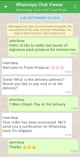 Chat Viewer for Whatsapp - Image screenshot of android app
