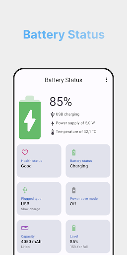 Ampere Battery Info - عکس برنامه موبایلی اندروید