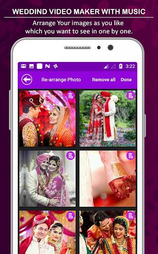 Wedding Video Maker With Music - عکس برنامه موبایلی اندروید