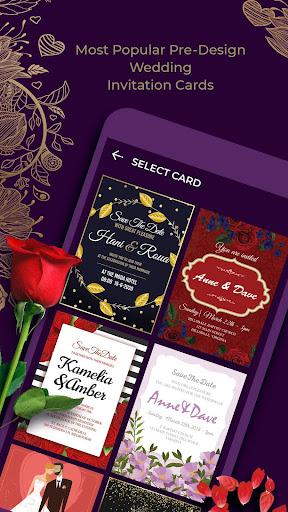 Wedding Invitation Card Maker - عکس برنامه موبایلی اندروید