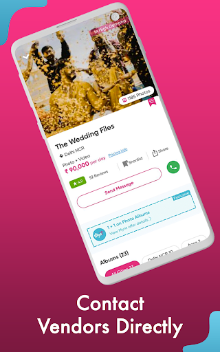 WedMeGood - Wedding Planner - عکس برنامه موبایلی اندروید