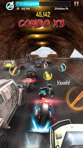 Death Moto 5 :   Racing Game - Gameplay image of android game