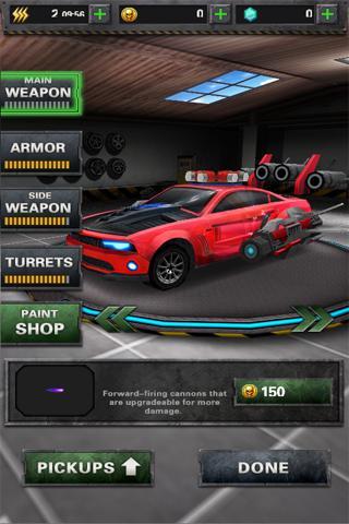 Fire  Death Race : Road Killer - Gameplay image of android game