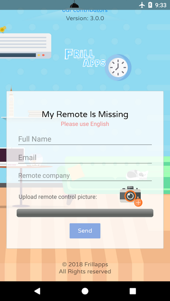 Remote For Optoma Projector - Image screenshot of android app